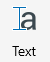 PDF Extra: text icon